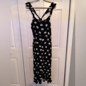 Loft flowery jumpsuit